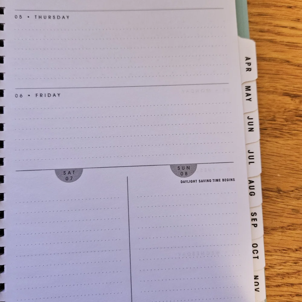 Alison Janssen 2026 Floral Weekly Monthly Planning Calendar